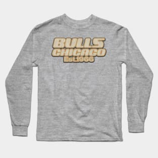 Chicago Bulls / Old Style Vintage Long Sleeve T-Shirt